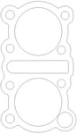 Yamaha 2A2-11351-00 Cylinder Base Gasket. Fixed Price $15.95.