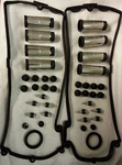 For Bmw 745 750 Complete Valve Cover Set Right And Left W/ Spark Plug Tube Seals. Fixed Price $169.79.