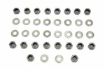 Chrome Rocker Box Hex Nuts For Harley Davidson By V-twin. Fixed Price $24.36.