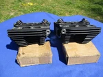 Harley Softail / Dyna 96 Or 103 Acr Twin Cam Air Cooled Heads - Good Set. Fixed Price $335.00.