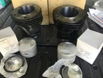 Harley Davidson Shovelhead 80" Cylinder/ Piston Kit, Bored/hone .010 Over. Fixed Price $450.00.