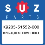 K9205-51352-000 Suzuki Ring-o,head Cover Bolt K920551352000, New Genuine Oem Par. Fixed Price $54.82.