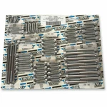Drag Specialties Chrome Knurled Engine Bolt Kit Hardware 2017 Harley M8 M-eight. Fixed Price $363.25.