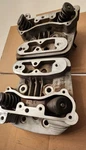 Harley Davidson Sportster 883 Cylinder Heads W/ Valves 16720-84C & 16721-84D. Fixed Price $250.00.