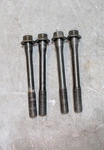 Honda XL250R XR250R Cylinder Flange Bolt Stud Set Of 4 10X88 90083-KK0-000. Fixed Price $13.50.