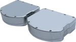 Covingtons Rocker Box Valve Covers Smooth Chrome Twin Cam C1283-C. Fixed Price $1209.41.