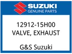 Suzuki Oem Part 12912-15H00 Valve,exhaust. Fixed Price $159.61.