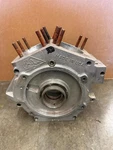 Delkron Harley Davidson Evo Big Twin Engine Case Set CF322 Matched Dkw 181151. Fixed Price $1225.00.
