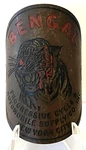 Nos Antique Progressive Bengal Tiger Bicycle Head Badge Emblem New York. Fixed Price $35.99.
