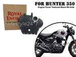 Engine Cover Textured Black Rh Side Genuine Royal Enfield Hunter 350. Fixed Price $139.23.