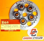 Nos 21462-14101 1981 -85 Genuine Suzuki Clutch Pressure Plate Oem. Fixed Price $69.89.