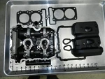 2003 Kawasaki Ninja 11008-1201 Cylinder Head Comp Camshafts Cover EX250F. Fixed Price $224.99.