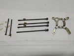 1996 Yamaha Virago XV250 Front Head Bolt Set And Bracket. Fixed Price $10.00.
