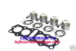 75-77 Honda Bigbore Pistons Kit 466CC 54.5MM With Head Gasket 10-CB400FBB. Fixed Price $140.00.