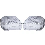 Covingtons Finned Panhead-style Valve Cover Chrome C1282-C. Fixed Price $1140.95.