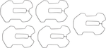 James Gasket Motorcycle Cylinder Rocker Box Seal 5PK 2017-2020 Harley Touring. Fixed Price $44.49.