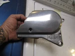 Polished 1980 Suzuki GS850 Sprocket Cover. Fixed Price $40.00.