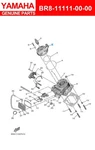 Yamaha YZ65 2018 20-24 Genuine Cylinder Head BR8-11111-00-00 New. Fixed Price $203.46.