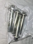 Bag Of 4 New Harley-davidson Oem Nos Genuine P/n 10200303 Dull Silver. Fixed Price $11.95.