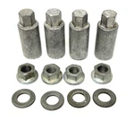 Used '76-'81 Yamaha XT500 TT500 SR500 Cylinder & Head Nut Set. Fixed Price $22.45.