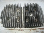 Vintage Yamaha C53C 200 Twin Cylinder Heads 273-11111-00-00 / 273-11121-00-00. Fixed Price $52.95.