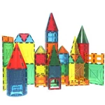 Magnet Tiles Mag-genius Building Toy Set W/ New Cylinder Shaped Pcs 143 Total. Fixed Price $49.99.