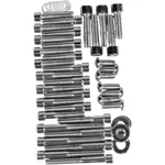 Drag Cam Primary Trans Inspection Derby Cover Chrome Socket-head Bolt Set Fxr. Fixed Price $85.27.