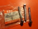 Nos Factory Oem Suzuki LT230 LT250R LT-4WD Bolt QTY3 01547-06507. Fixed Price $11.99.