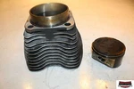 2008 Harley Davidson Dyna Front Engine Piston Cylinder Jug 17458-07. Fixed Price $39.99.