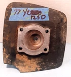 1977 Yamaha 125D Cylinder Head 1W1-11111-00-00. Fixed Price $75.00.