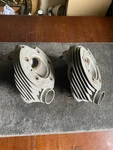 1950S Harley-davidson Panhead Cylinder Heads Pair Front 119-50 Or 118-50. Fixed Price $524.99.