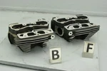 2008 2012 Harley Twin Cam 96" Engine Cylinder Head Set Non-acr Wrinkle Black. Fixed Price $149.99.