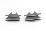 M8 Finned Spark Plug Cover Set Granite For Harley-davidson V-twin 42-1170. Fixed Price $70.99.