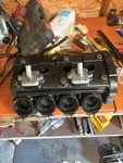 2003-2005 Yamaha YZF-R6 Engine Top End Cylinder Head W/ Cams. Fixed Price $500.00.