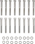 Drag Specialties 24010783 Chrome Knurled Primary Cover Bolt Kit XL1200R. Fixed Price $59.35.