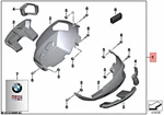 Genuine Bmw K21 K22 K23 Set Cylinder Head Cover Protection Aluminum 77128357955. Fixed Price $213.48.