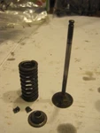 Yamaha 88-99 Intake Valve With Spring Washer And Retainer. Fixed Price $15.00.