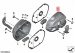 Genuine Bmw A73 K21 K22 K23 Cylinder Head Cover Granit-grau Left 11127723427. Fixed Price $307.96.