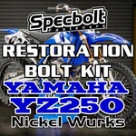 Specbolt Restoration Kit For Yamaha Fasteners Nickel Wurks. Fixed Price $250.00.
