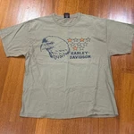 Vintage Harley-davidson Motorcycles Orlando Florida Eagle Graphic T-shirt. Fixed Price $25.00.