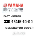 Yamaha Genuine Oem Parts Generator Cover 33D-15415-10-00 For YZ450F. Fixed Price $288.11.
