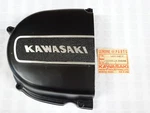 Kawasaki Nos New 14031-048-21 Flat Black Left Engine Cover F11M 250. Fixed Price $99.99.