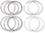 Hastings 3.498" Bore Standard Piston Ring Set (6164). Fixed Price $41.52.