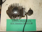 1976 Yamaha Chappy LB-80 Oem Cylinder Piston Jug Barrel Std Read. Fixed Price $98.00.