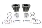 88" Evolution Big Bore Cylinder Kit Silver For Flt Fxd Fxr Flst Fxst 1984-1998. Fixed Price $723.80.