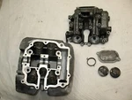 1982 Yamaha Cylinder Head Top End + Good Springs Valves - Nice. Fixed Price $200.00.