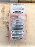Paughco 765A Chrome Ribbed Rocker Box Arm Covers 1948-1965 Harley Panhead. Fixed Price $199.99.