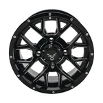 Quadboss Black/milled Barbwire 14X7 Wheel RT-GW081147156BMIA. Fixed Price $246.99.