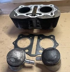 70-73 Honda CL350 CB350 Engine Jug Pistons And Cylinder. Fixed Price $47.99.