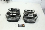 #2 92-99 Harley Evo Oem Cylinder Head Set Top Breather Black Need Repair. Fixed Price $300.00.